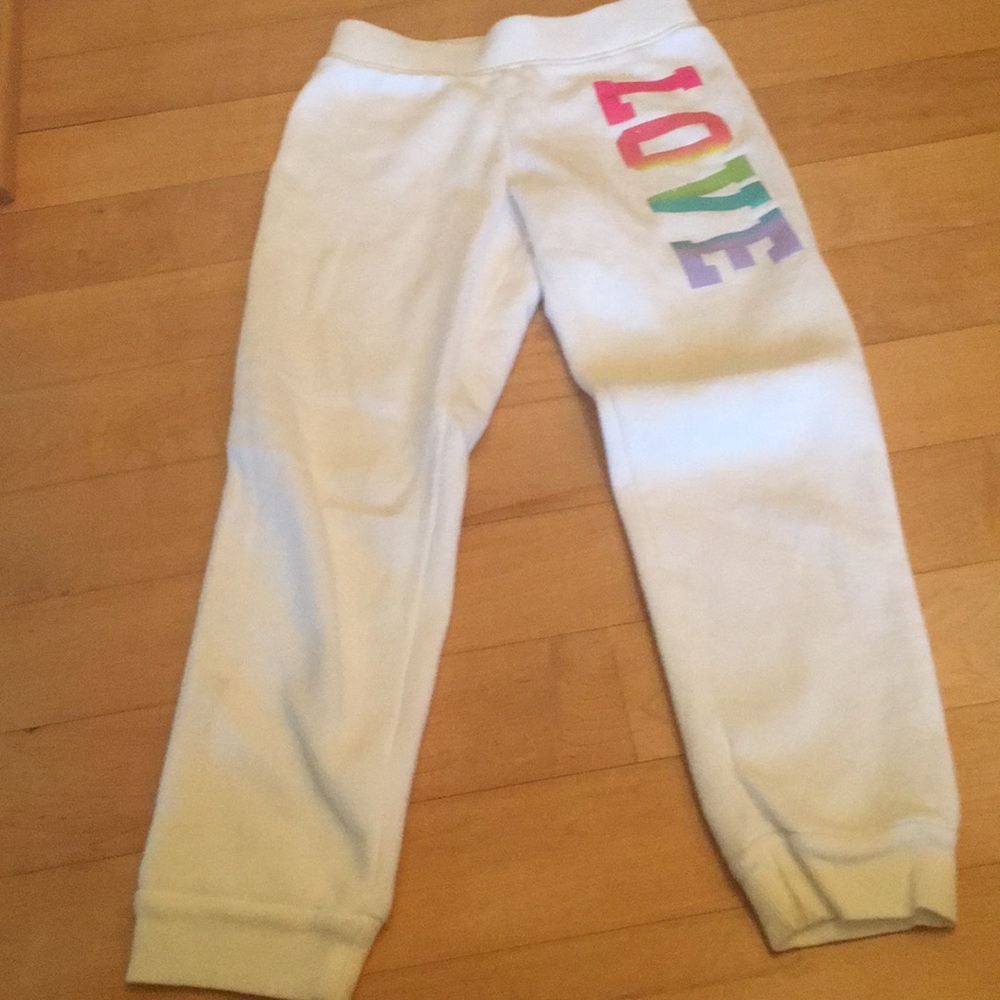 WHITE SWEATPANTS